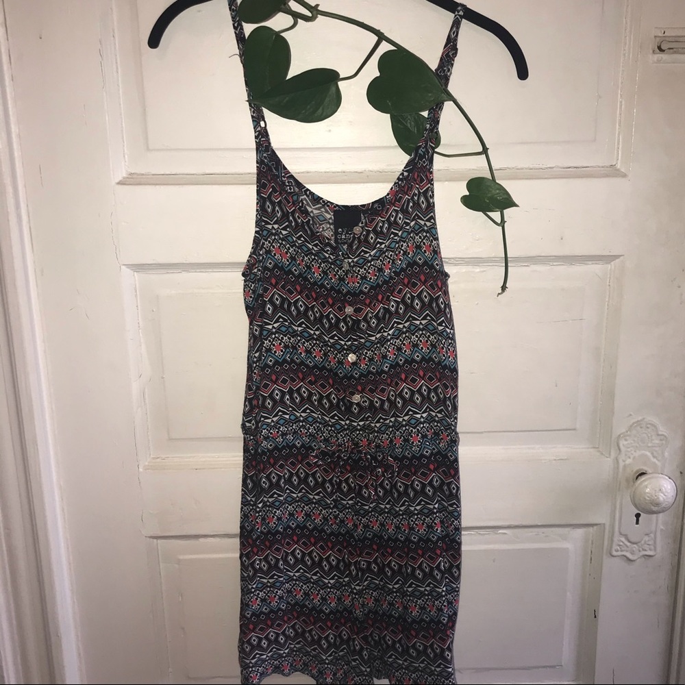 Tribal Print Romper